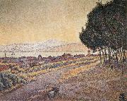 Paul Signac City Sunset oil painting picture wholesale